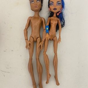 2 Monster High Dolls lot